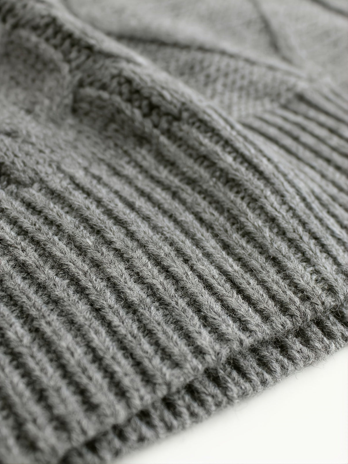 Women's Cable-Knit V-Neck Sweater Vest in a Relaxed Fit