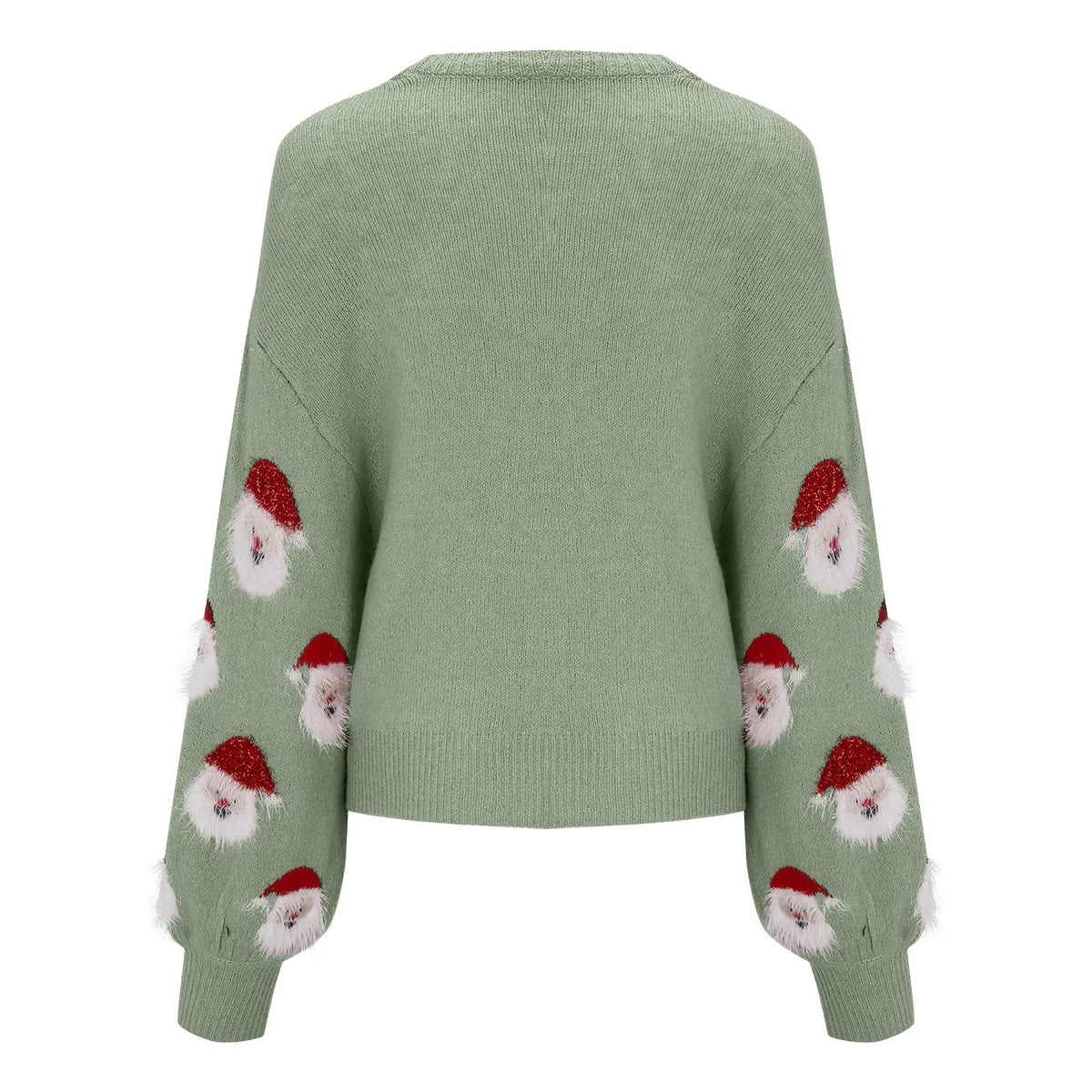 Women's All-Over Print Holiday Sweater in a Relaxed Fit