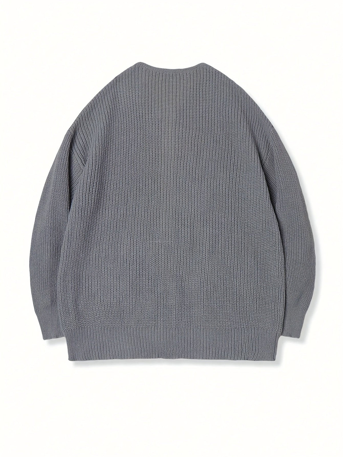 Men's Soft Textured Zip-Front Knit Cardigan in Relaxed Fit