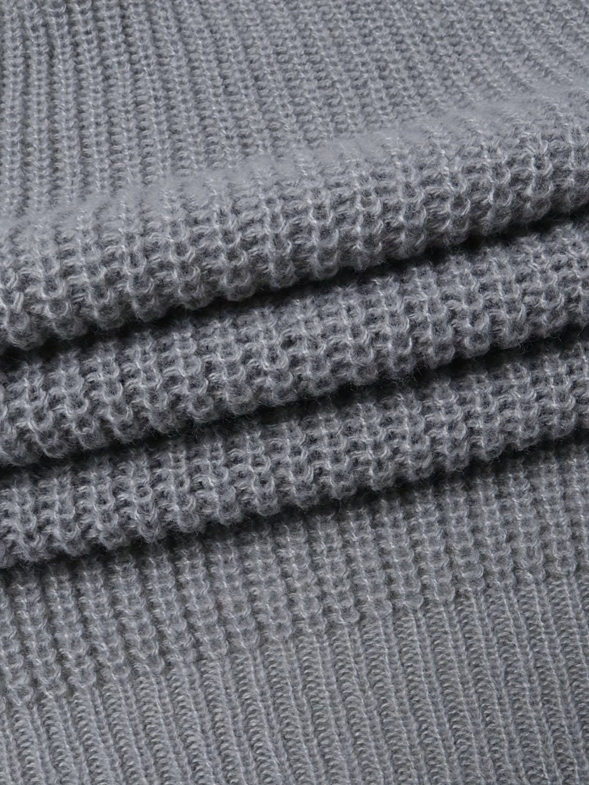 Men's Soft Textured Zip-Front Knit Cardigan in Relaxed Fit