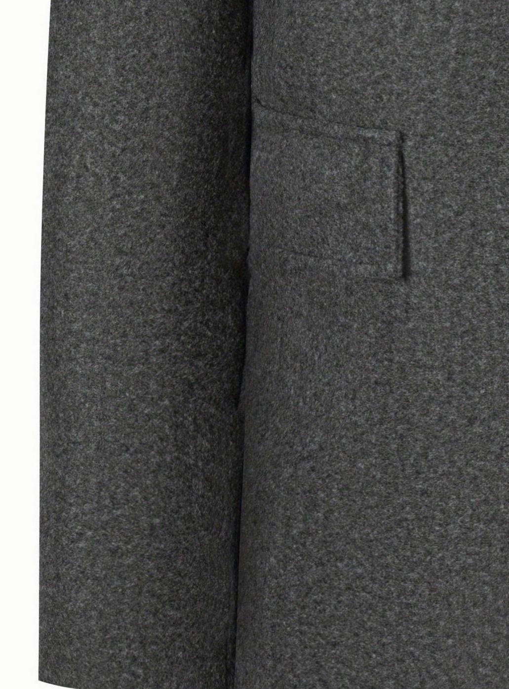 Men's Structured Wool Topcoat for Office and Weekend