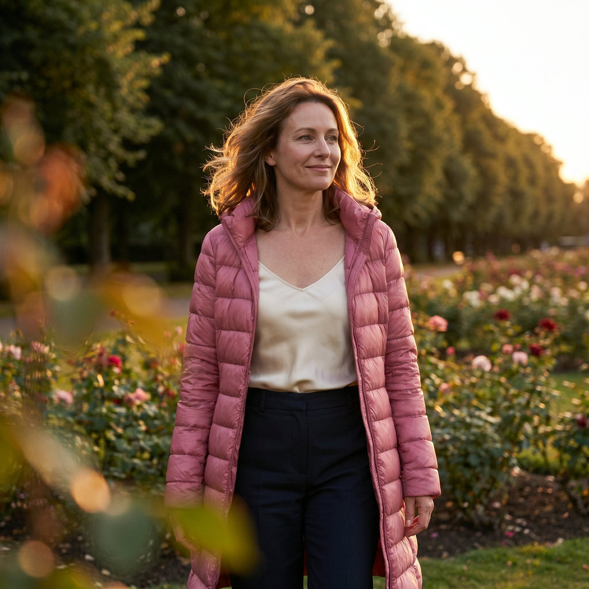 Women's Featherweight Tailored Down Jacket for Changeable Weather