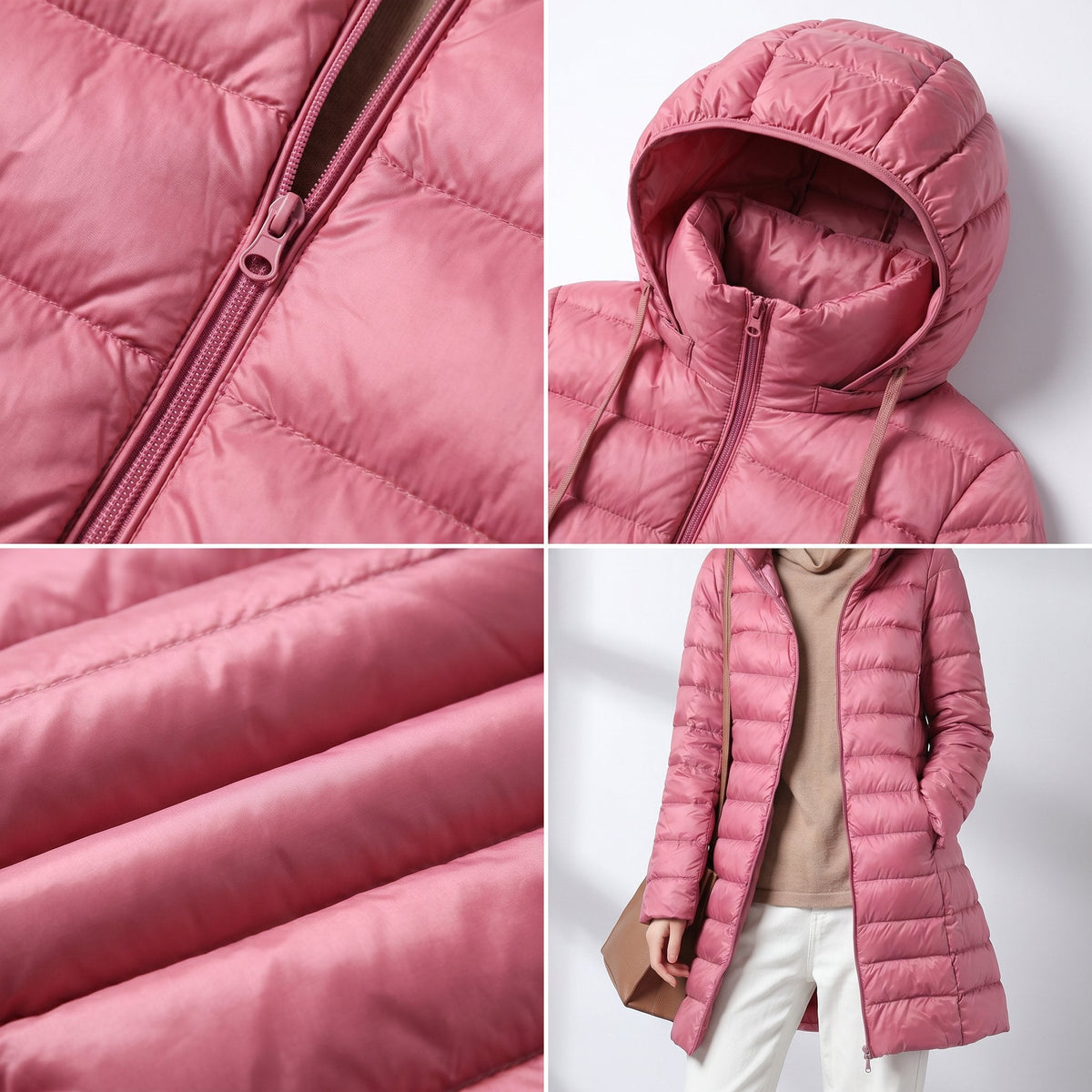 Women's Featherweight Tailored Down Jacket for Changeable Weather