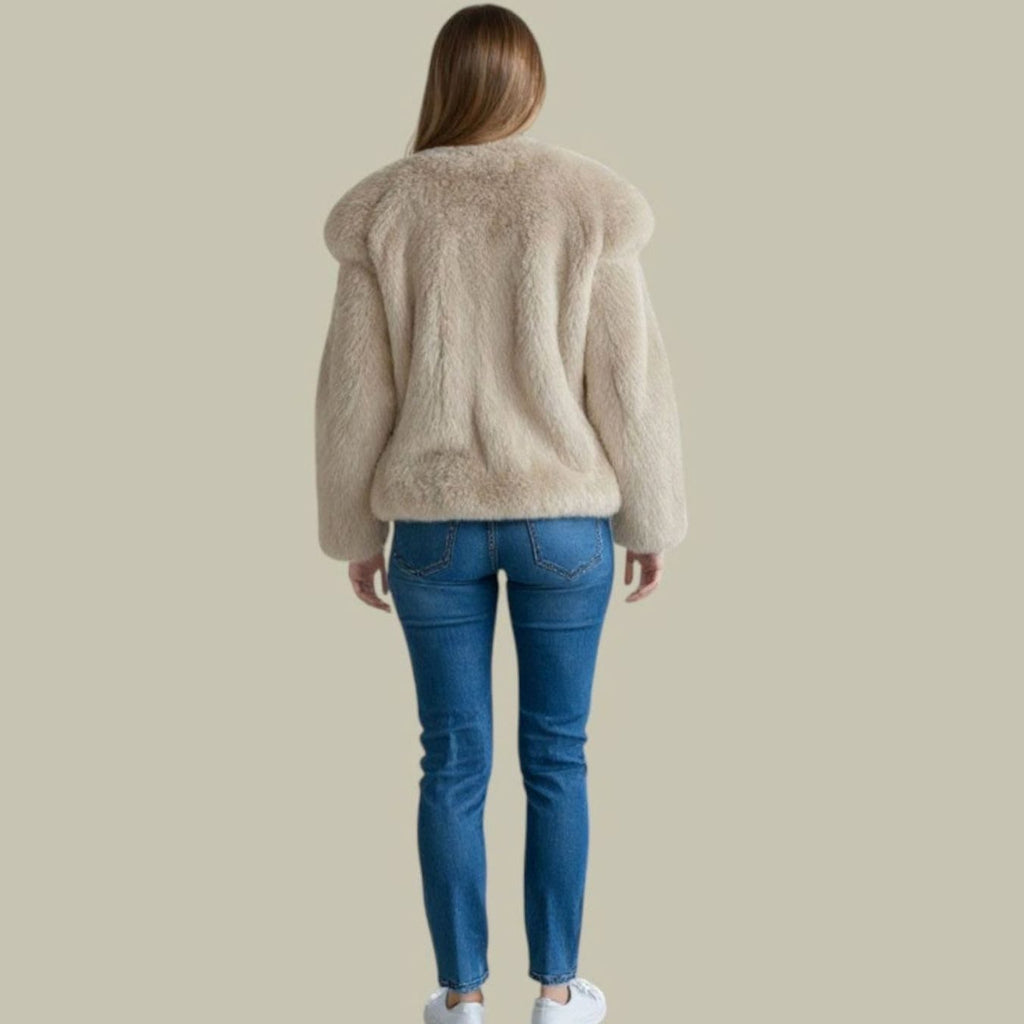 Women's Oversized Turtleneck Tunic Sweater with Slit Hem