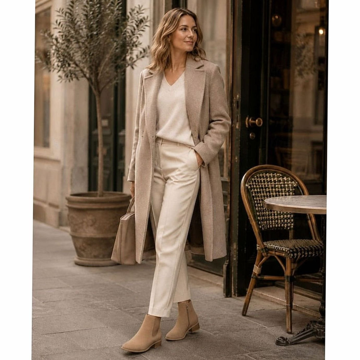Women's Office-Ready Suede Booties with Pointed Toe and Low Heel