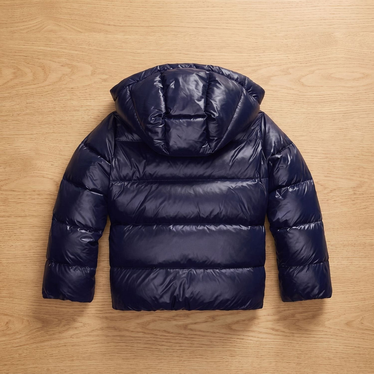 Women's Everyday Quilted Puffer Jacket with Fixed Hood and Full Zip