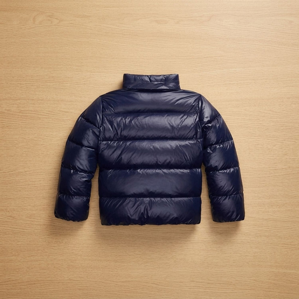 Women's Everyday Quilted Puffer Jacket with Fixed Hood and Full Zip